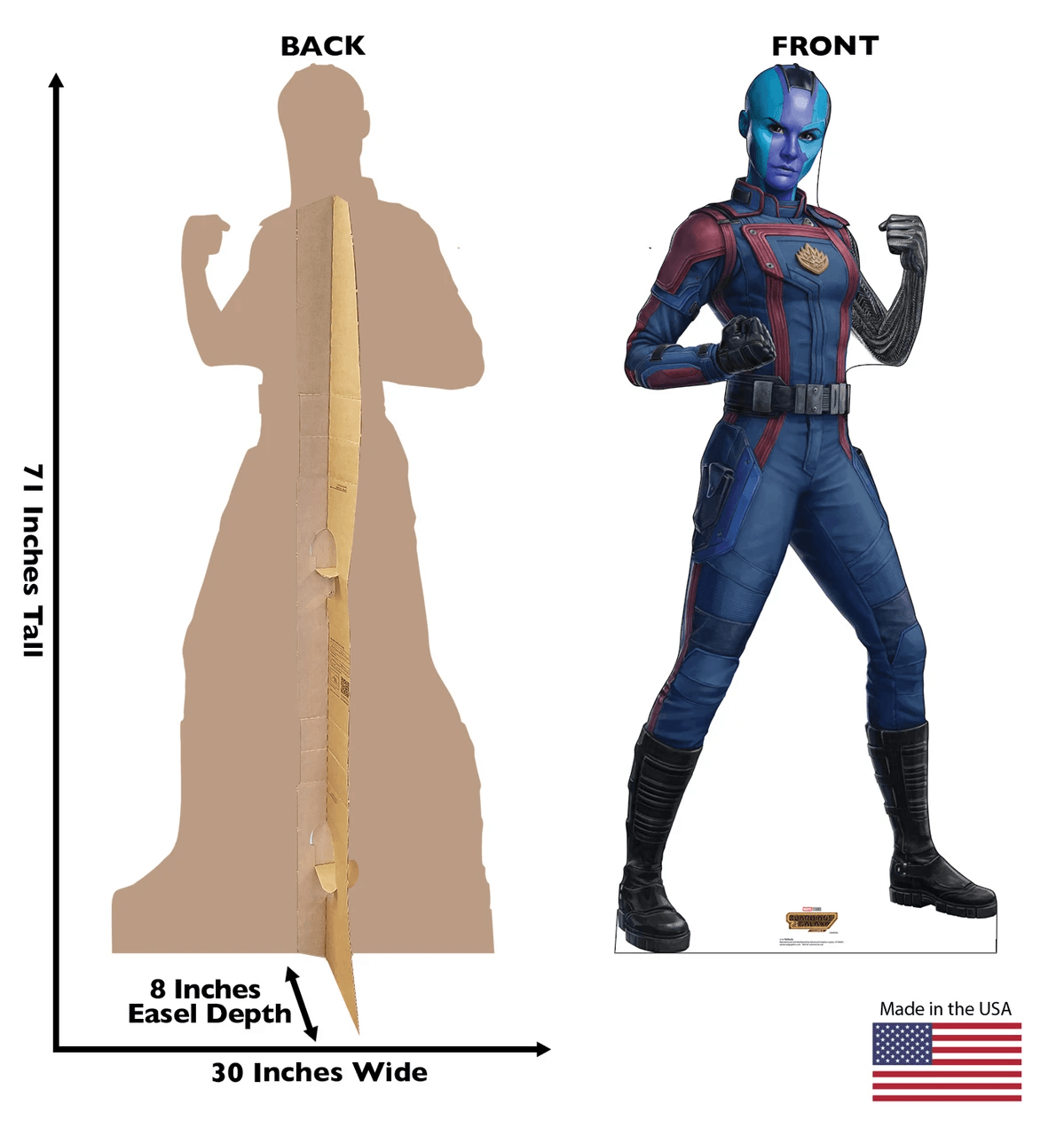 Life-Size Nebula (Guardians of the Galaxy Vol. 3) Cardboard Cutout - All Cutouts