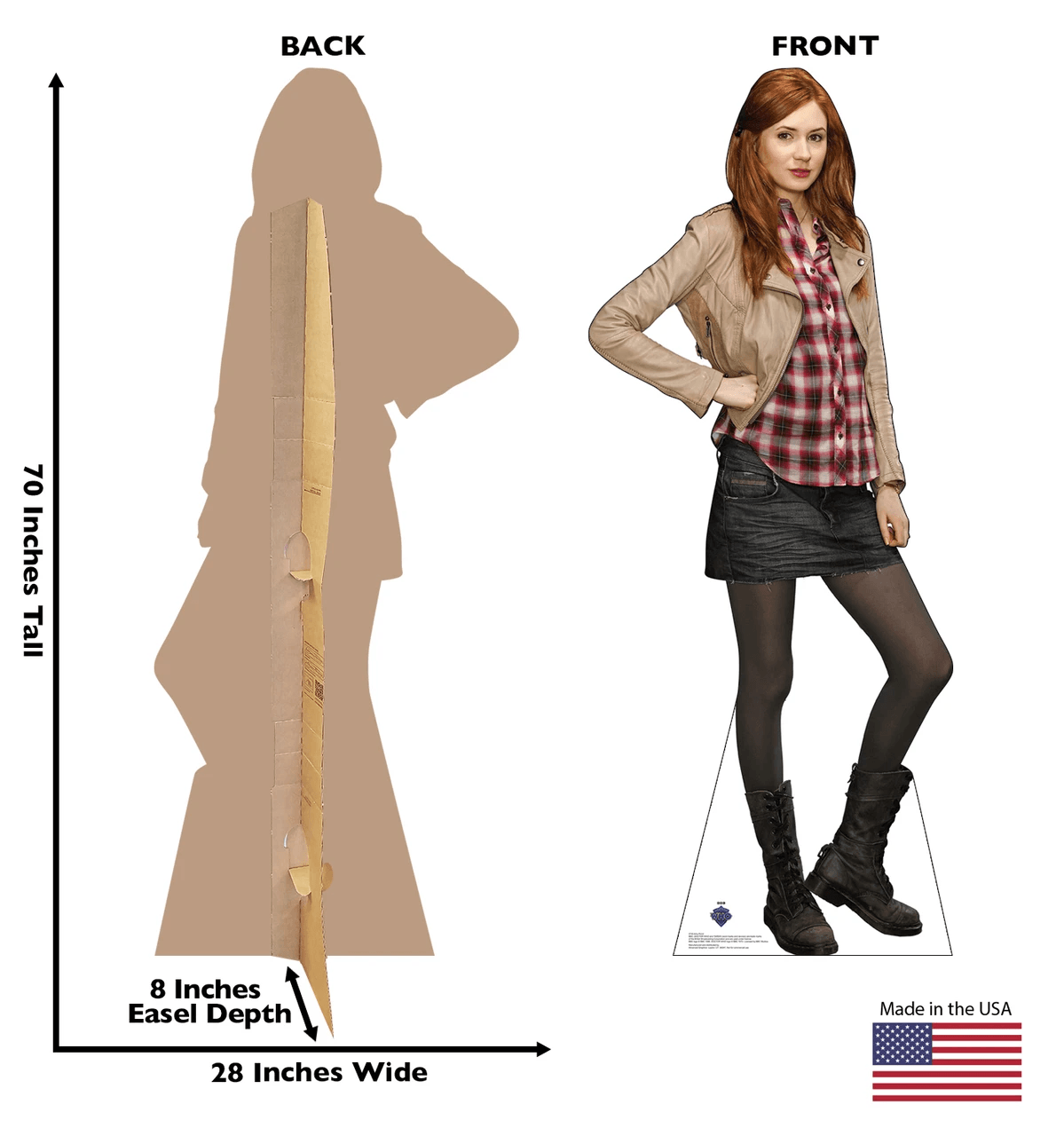 Life-Size Amy Pond (Doctor Who) Cardboard Cutout - All Cutouts