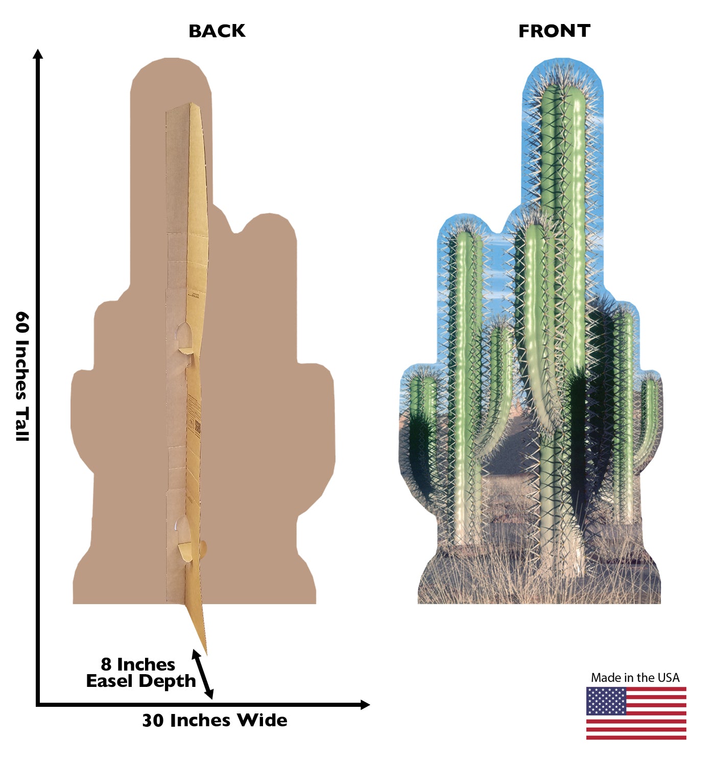 Life-size Cactus Group Cardboard Standup | Cardboard Cutout - All Cutouts