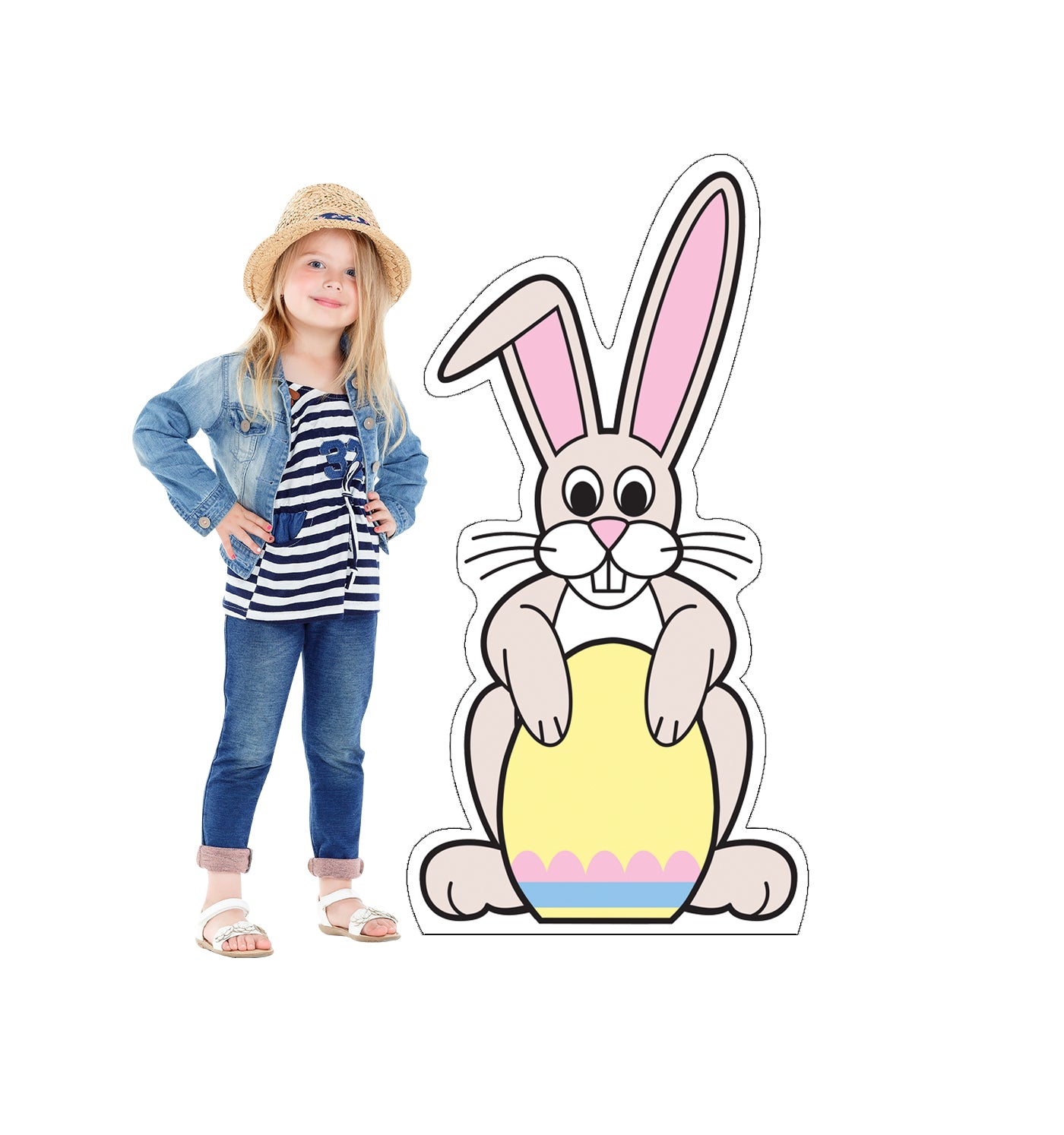 Life-size Easter Bunny Cardboard Standup | Cardboard Cutout - All Cutouts