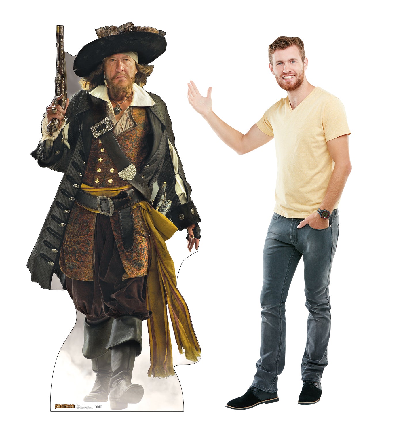 Life-size Cardboard Cutout of Captain Barbossa - All Cutouts