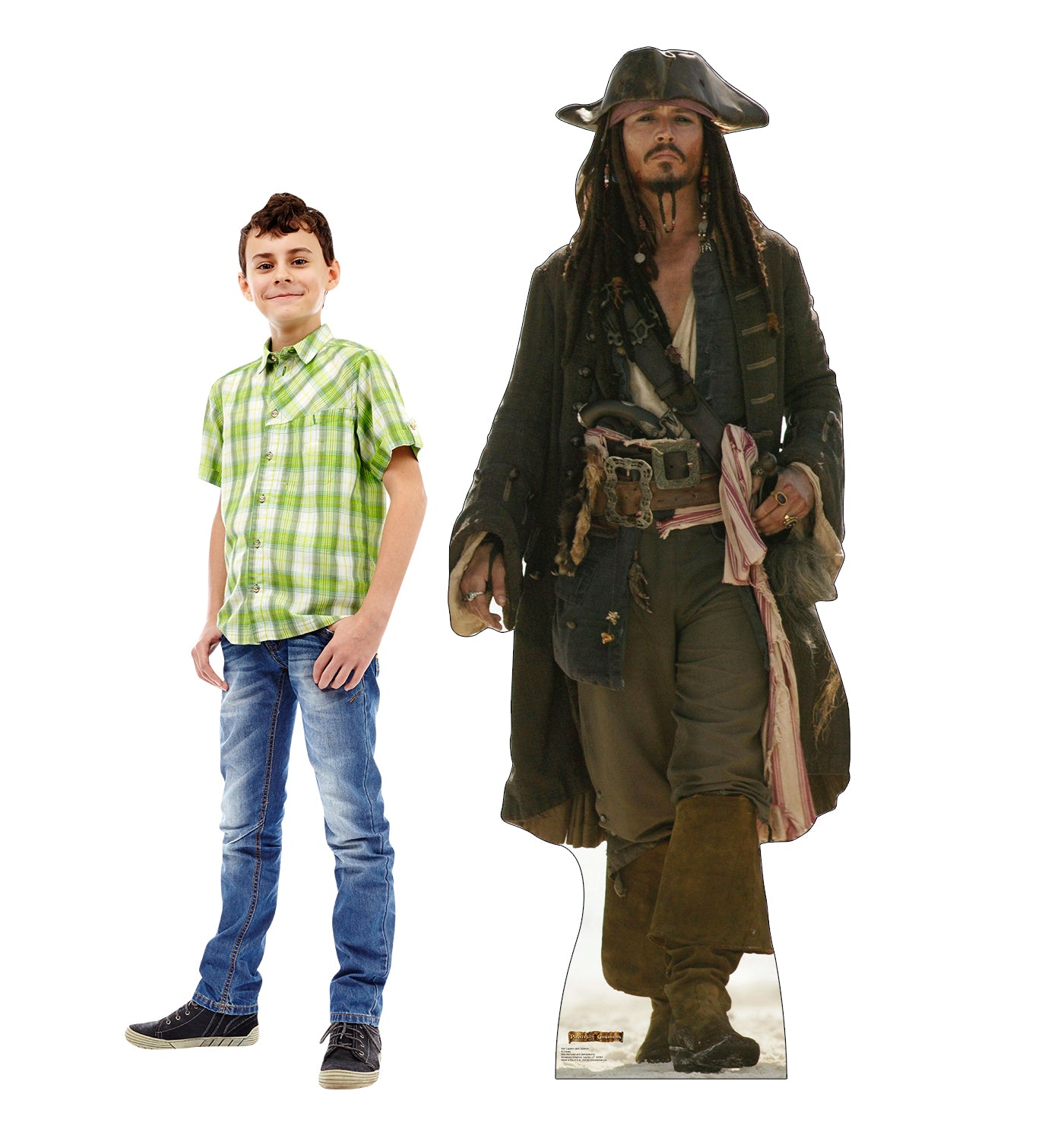 Life-size Captain Jack Sparrow Cardboard Cutout - All Cutouts