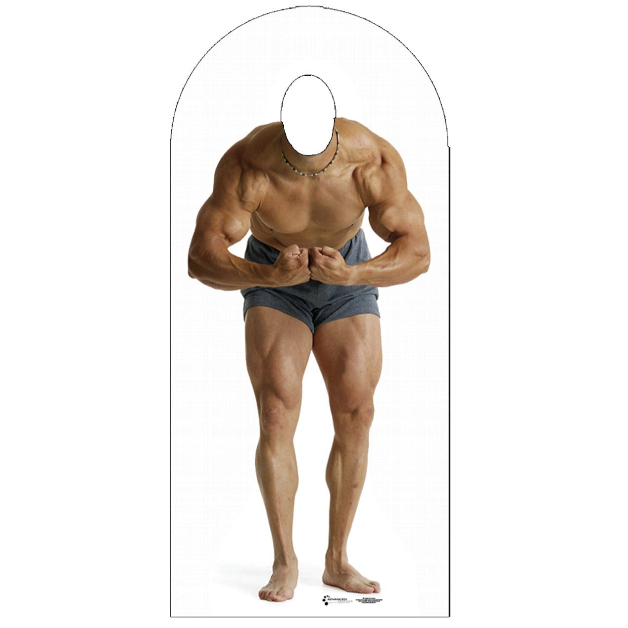 Muscle Man Stand-In Life-Size Cardboard Cutout - All Cutouts