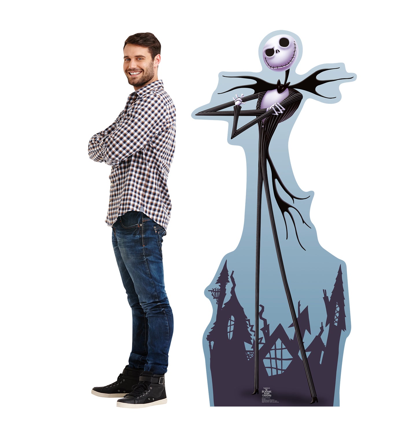Life-size Jack Skellington Cardboard Cutout - All Cutouts
