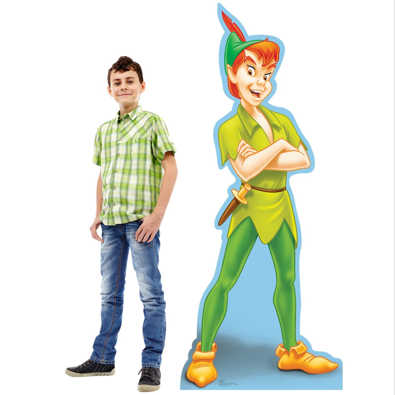 Life-size Peter Pan Cardboard Standup - All Cutouts