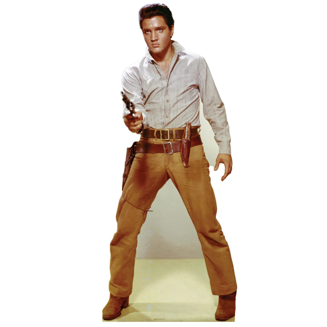 Life-size Elvis Gunfighter Cardboard Cutout - All Cutouts