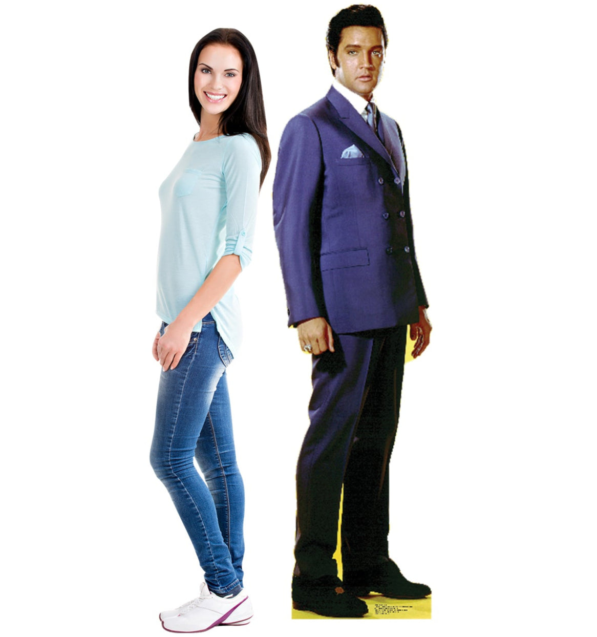 Life-size Elvis Blue Jacket Cardboard Cutout - All Cutouts