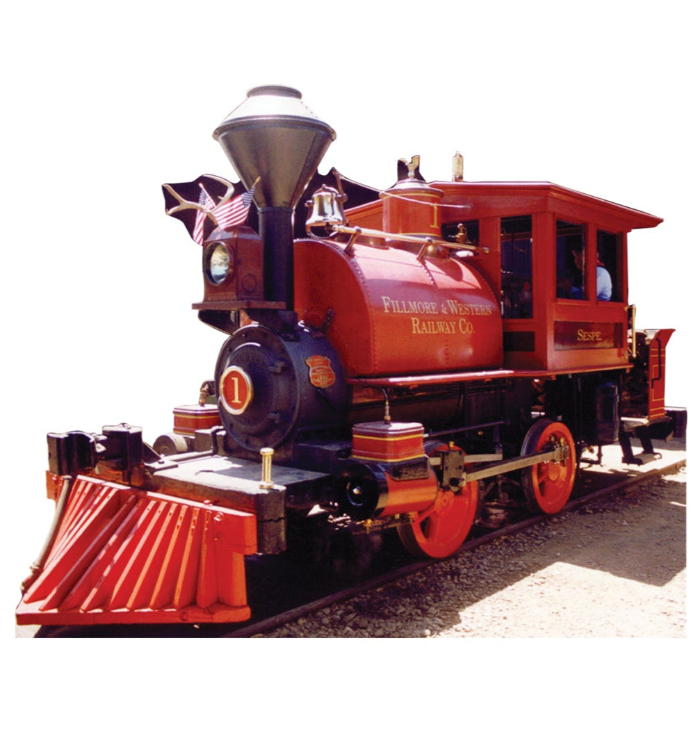 Life-size F&W Train Cardboard Standup - All Cutouts