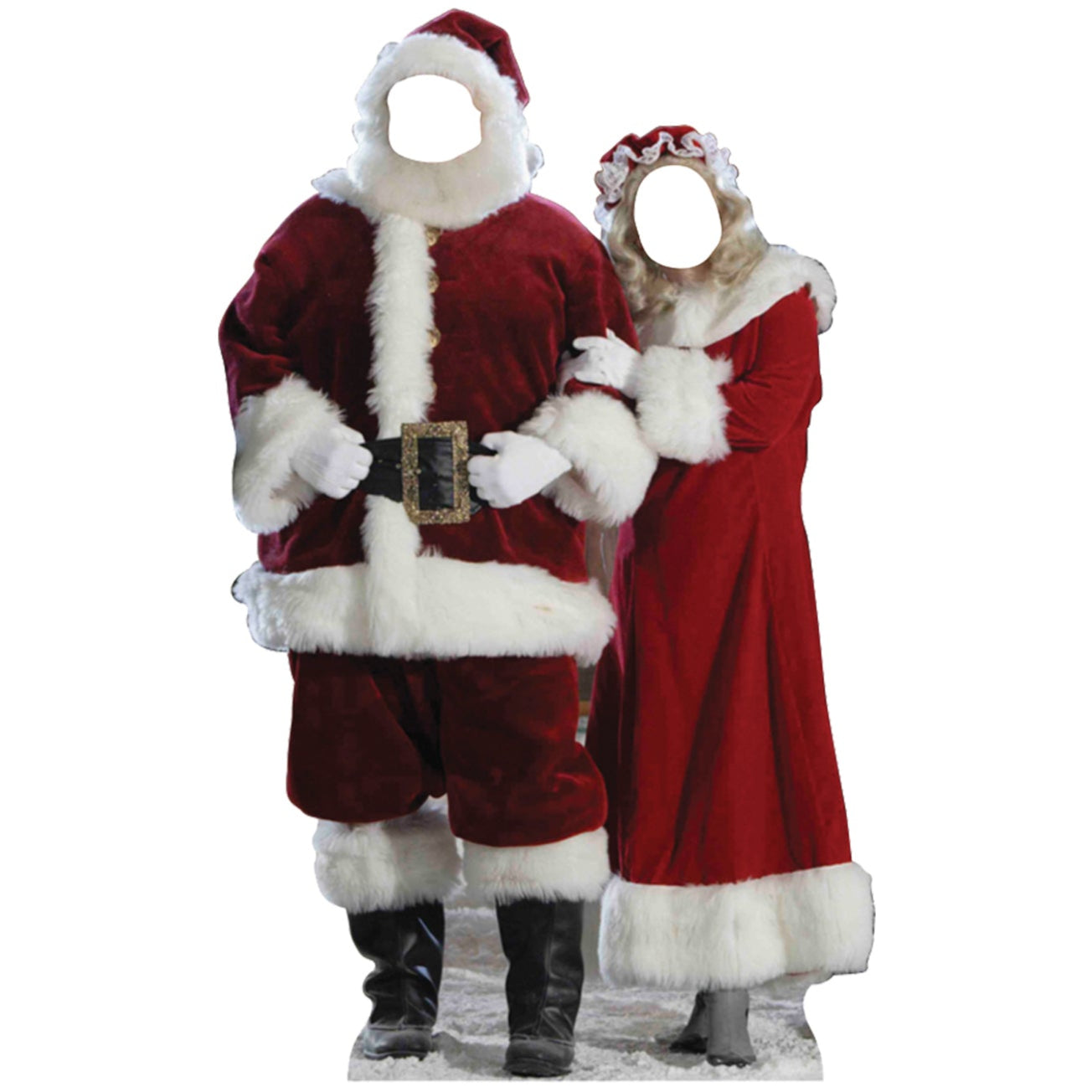 Mr. and Mrs. Claus Life-Size Cardboard Stand-in - All Cutouts