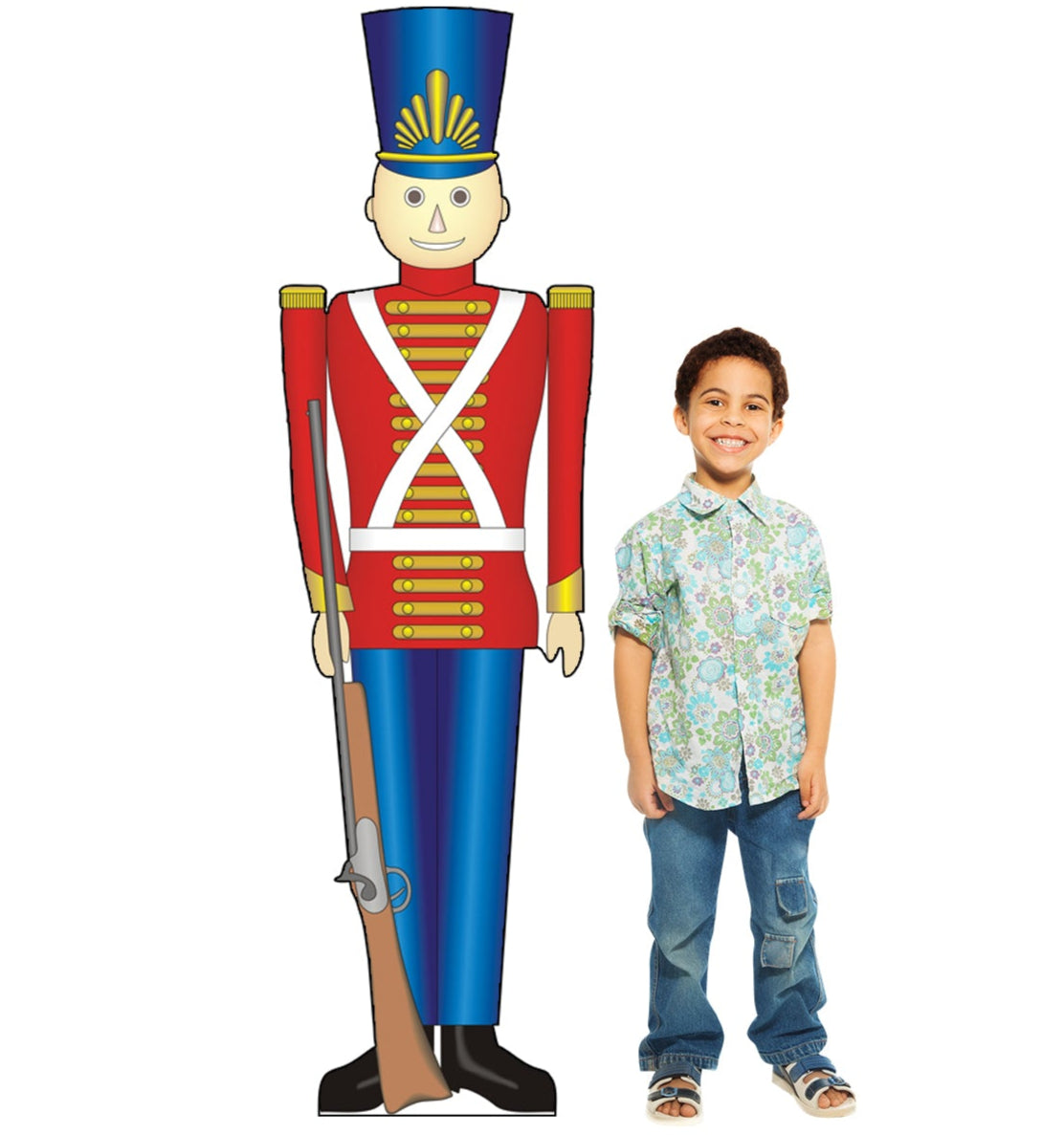 Life-size Toy Soldier Cardboard Standup - All Cutouts