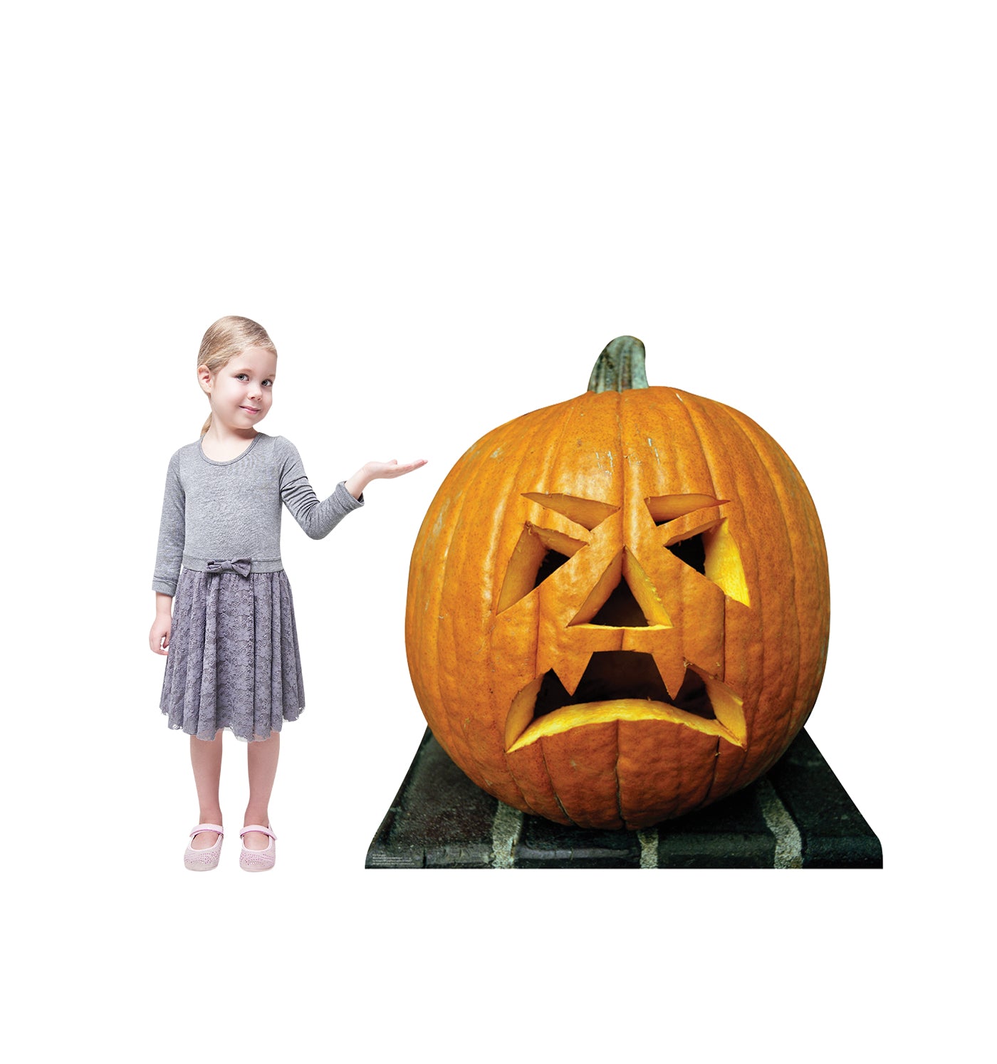 Life-size Pumpkin Cardboard Standup | Cardboard Cutout - All Cutouts