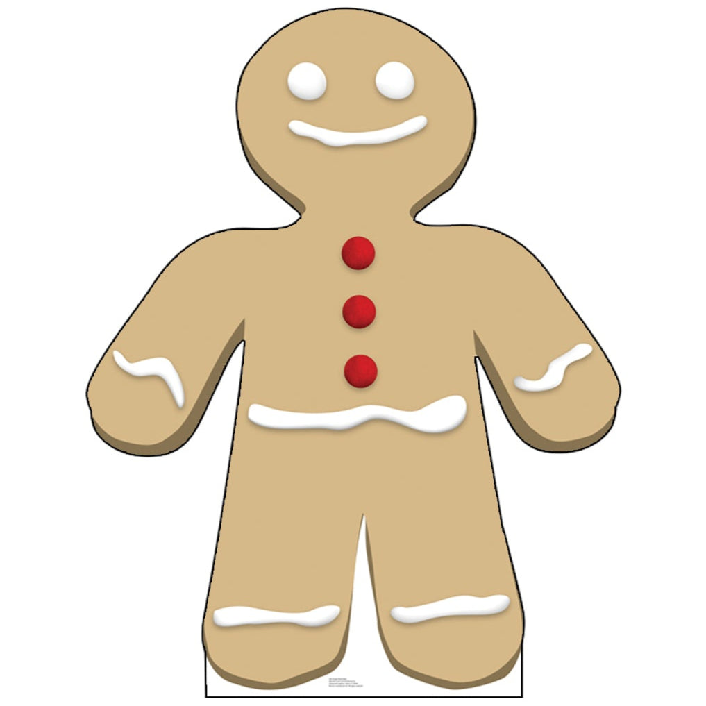Life-size Ginger Bread Man Cardboard Cutout - All Cutouts