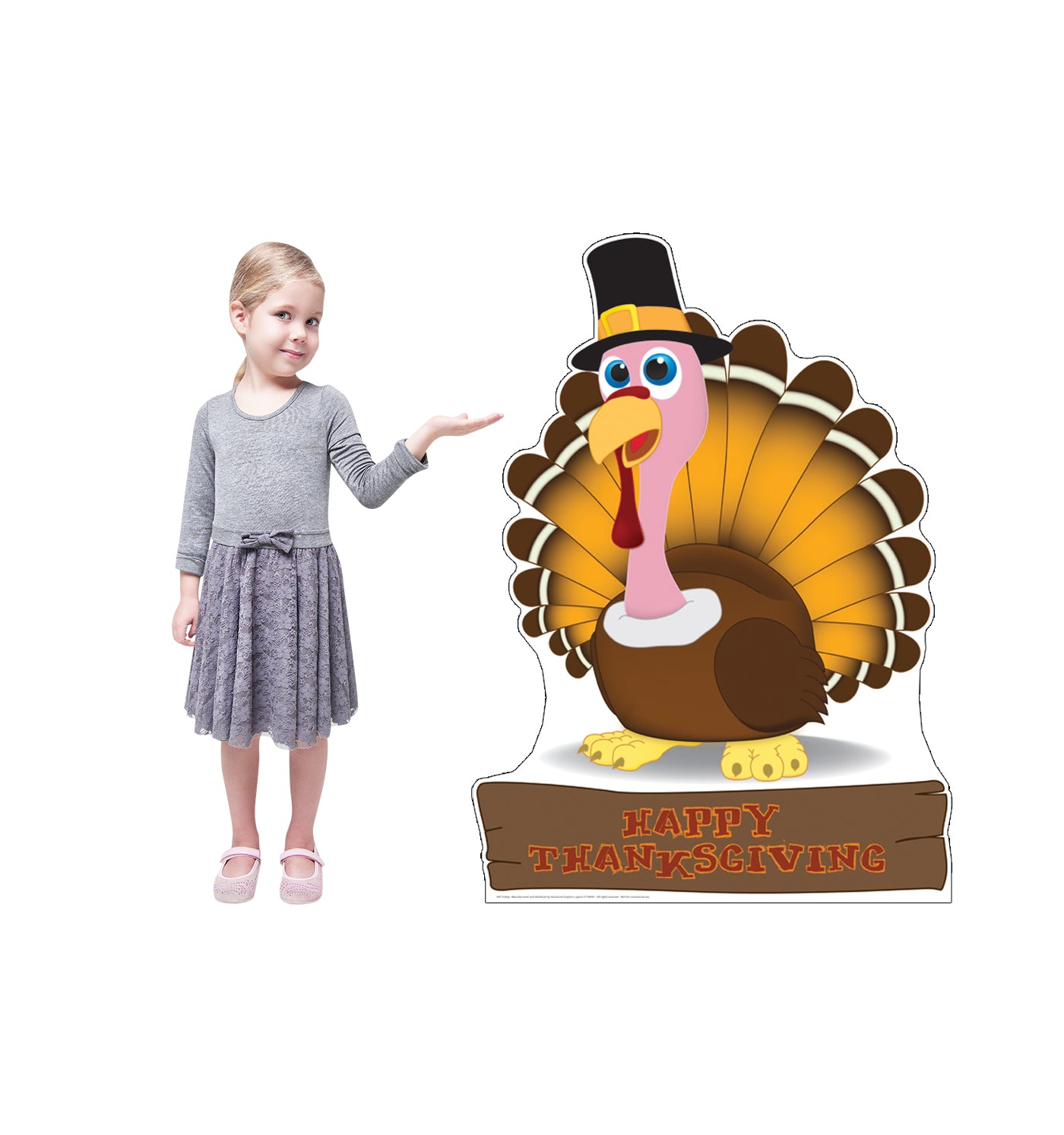 Life-size Turkey Cardboard Standup | Cardboard Cutout - All Cutouts