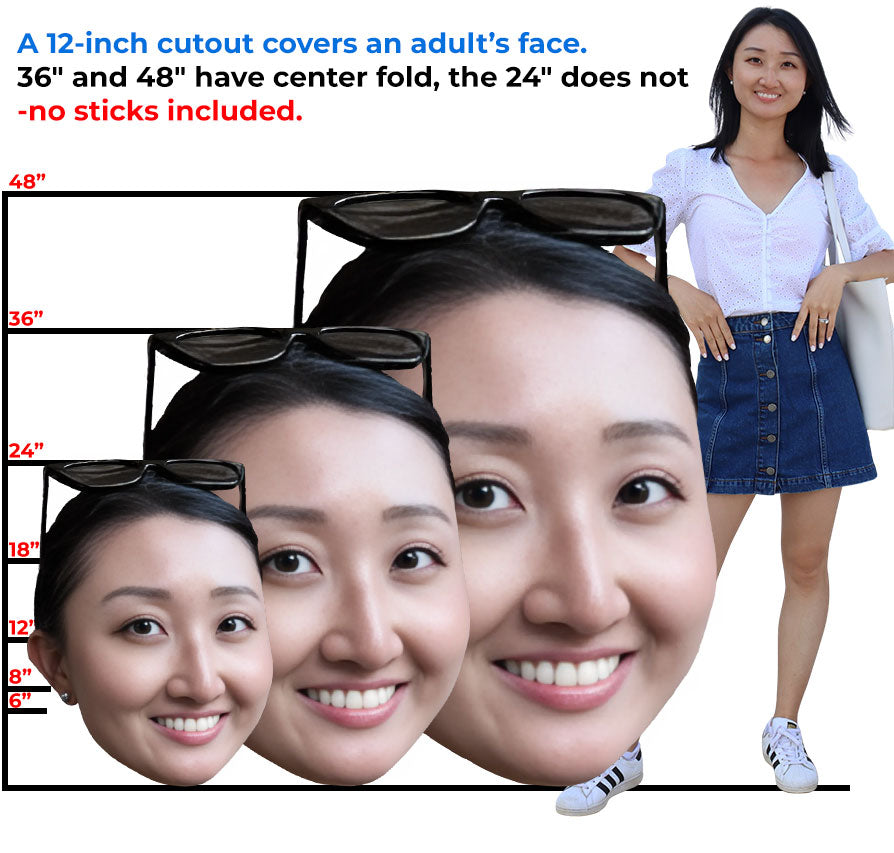 Custom Huge Head Cutouts