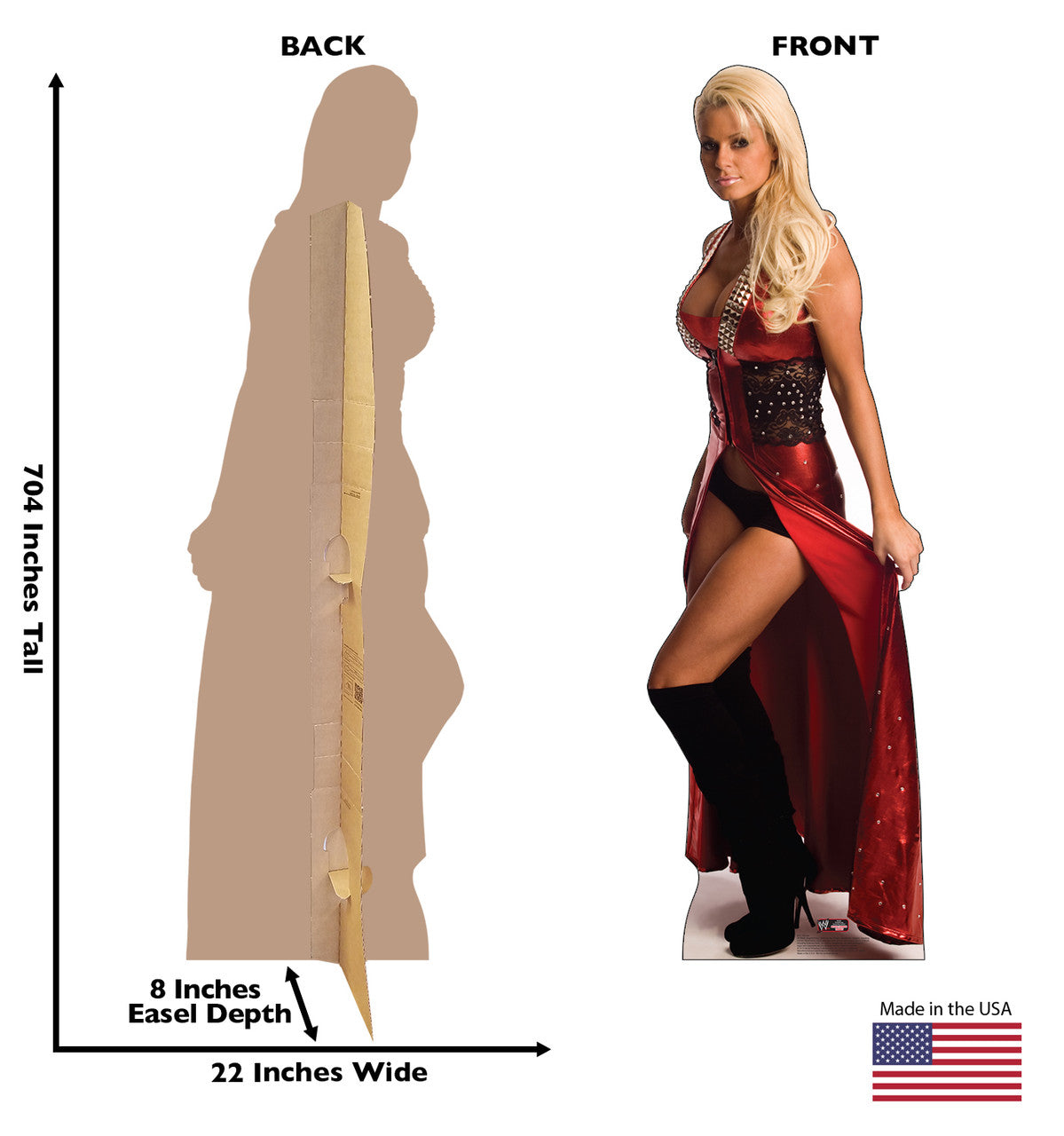 Life-Size Maryse Cardboard Cutout - All Cutouts