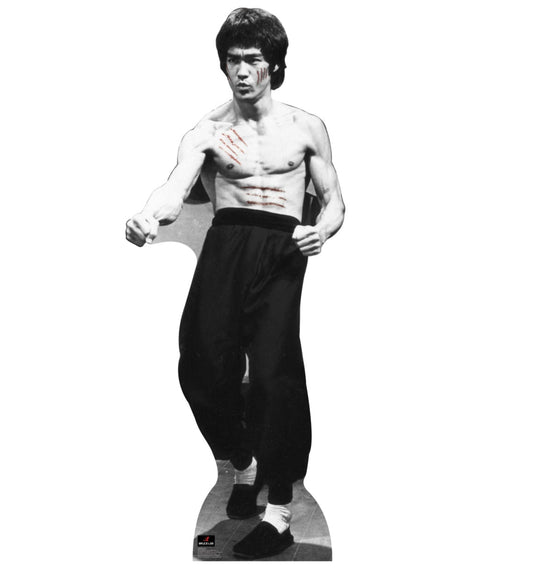 Life-size Bruce Lee Cut Cardboard Standup - All Cutouts