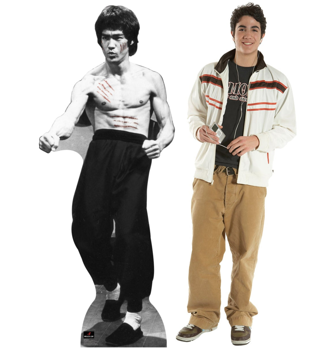 Life-size Bruce Lee Cut Cardboard Standup - All Cutouts