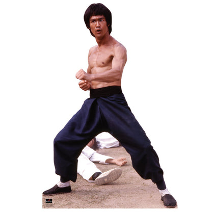 Life-size Bruce Lee Fight Stance Cardboard Cutout - All Cutouts