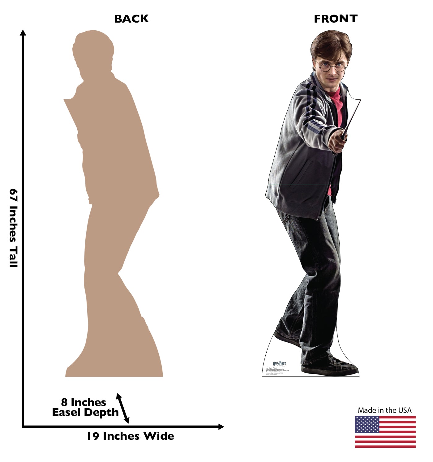 Life-size Harry Potter Cardboard Standup - All Cutouts