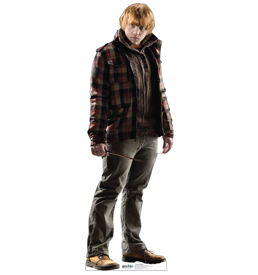 Life-size Ron Weasley Deathly Hallows Cardboard Standup - All Cutouts