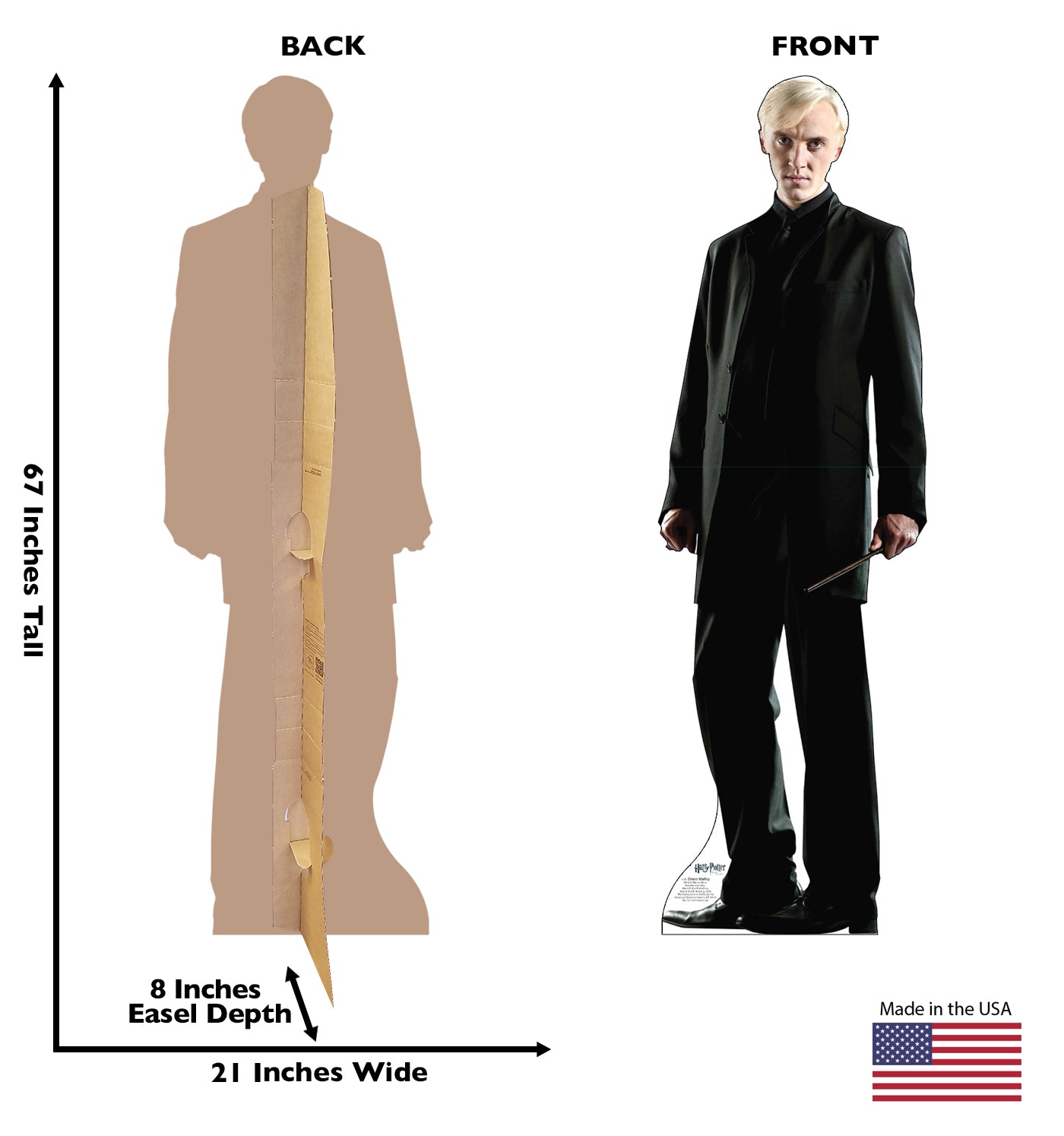 Life-size Draco Malfoy Cardboard Cutout - All Cutouts