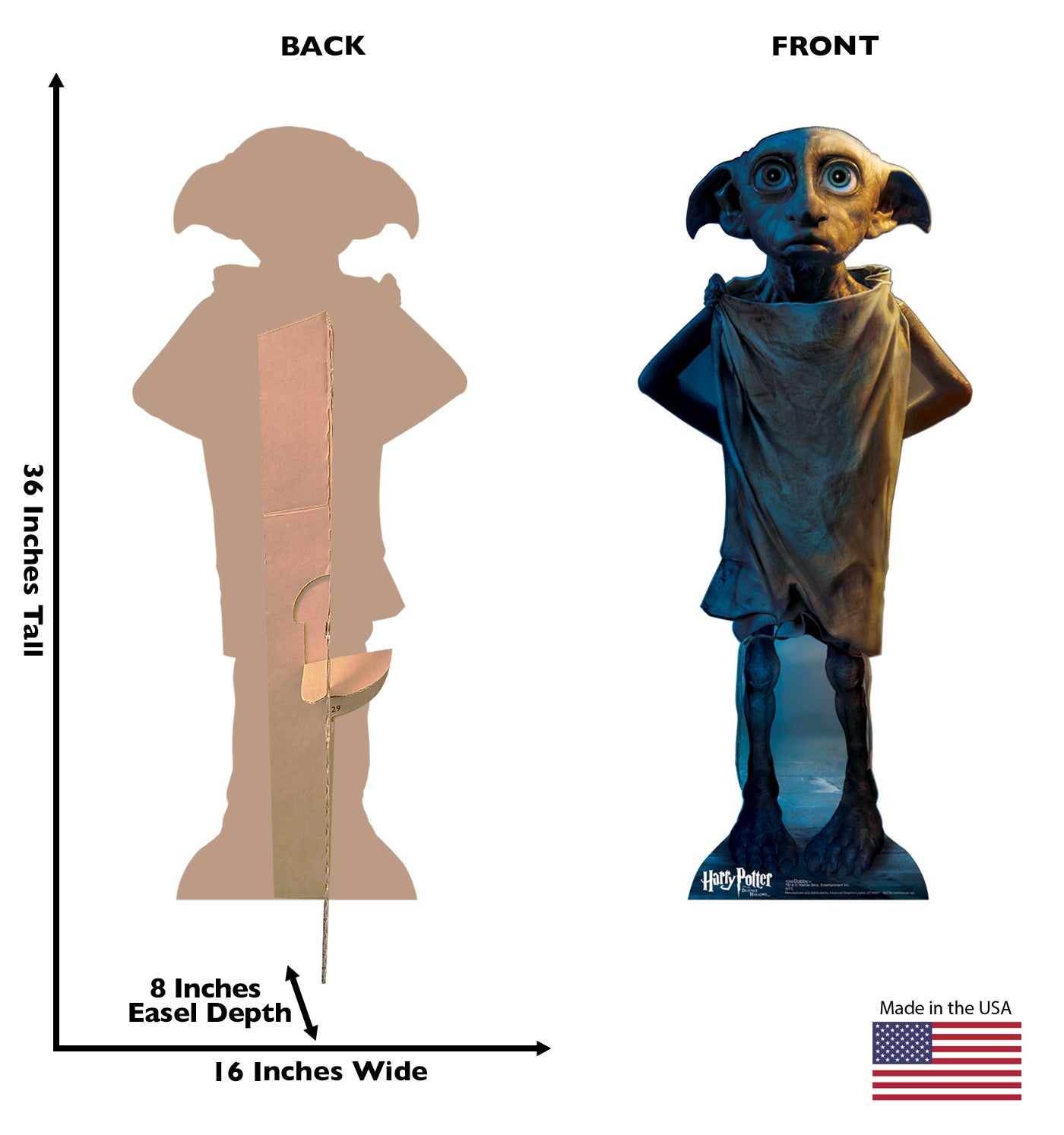 Life-size Dobby Cardboard Standup | Cardboard Cutout - All Cutouts