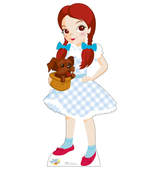 Life-size Dorothy & Toto Wizard of Oz Kids Cardboard Cutout - All Cutouts