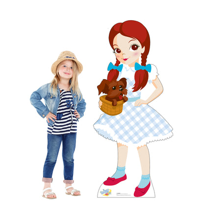 Life-size Dorothy & Toto Wizard of Oz Kids Cardboard Cutout - All Cutouts