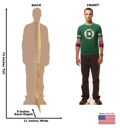 Life-size Sheldon - Big Bang Theory Cardboard Standup | Cardboard Cutout - All Cutouts