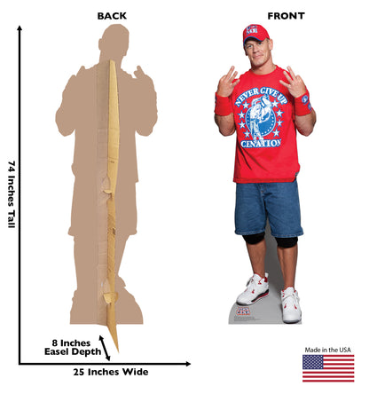 John Cena Life-Size WWE Cardboard Cutout - All Cutouts