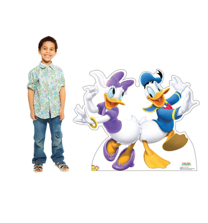 Life-size Donald Duck & Daisy Dancing Cardboard Standup | Cardboard Cutout - All Cutouts