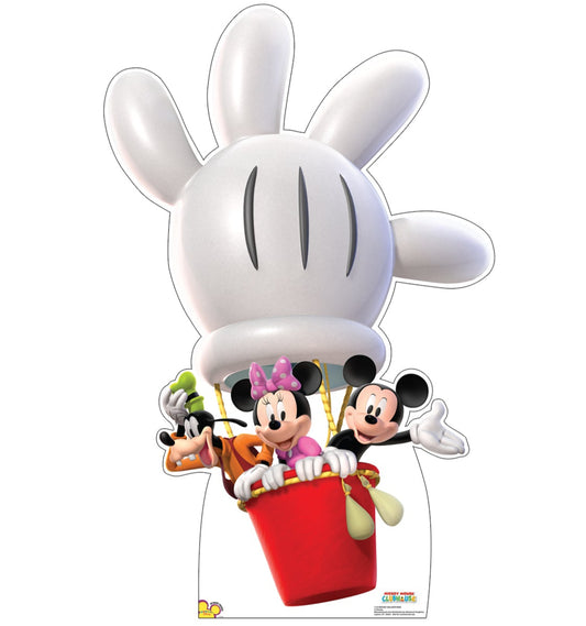 Life-size Mickey Balloon Ride Cardboard Cutout - All Cutouts
