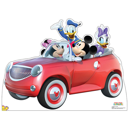 Life-size Mickey Car Ride Cardboard Cutout - All Cutouts