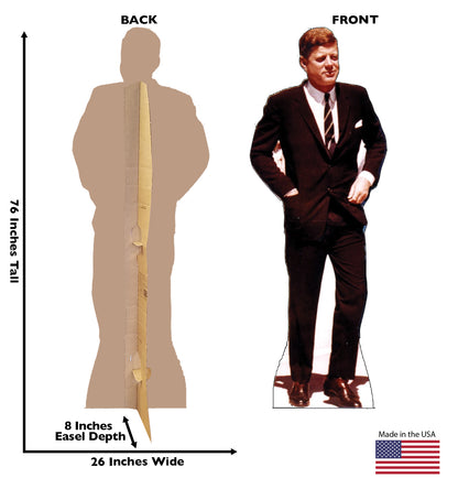 Life-size Pres. John Kennedy Cardboard Cutout - All Cutouts