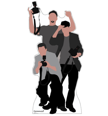 Life-size Paparazzi Cardboard Standup | Cardboard Cutout - All Cutouts
