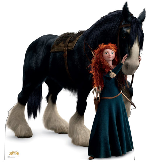 Life-size Merida and Angus Cardboard Standup | Cardboard Cutout - All Cutouts