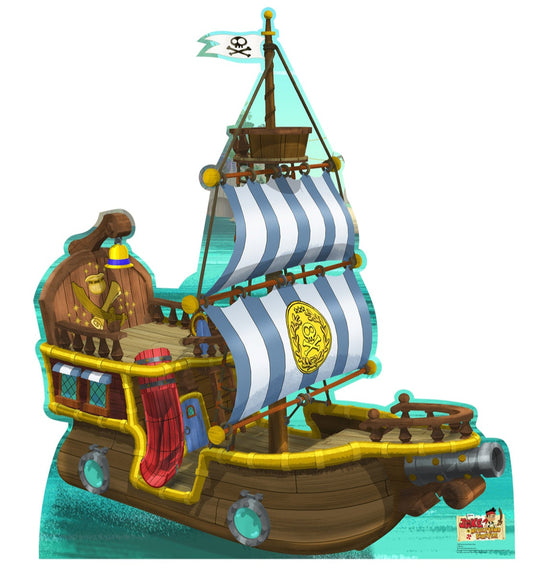Life-size Bucky Pirate Ship Cardboard Cutout - All Cutouts
