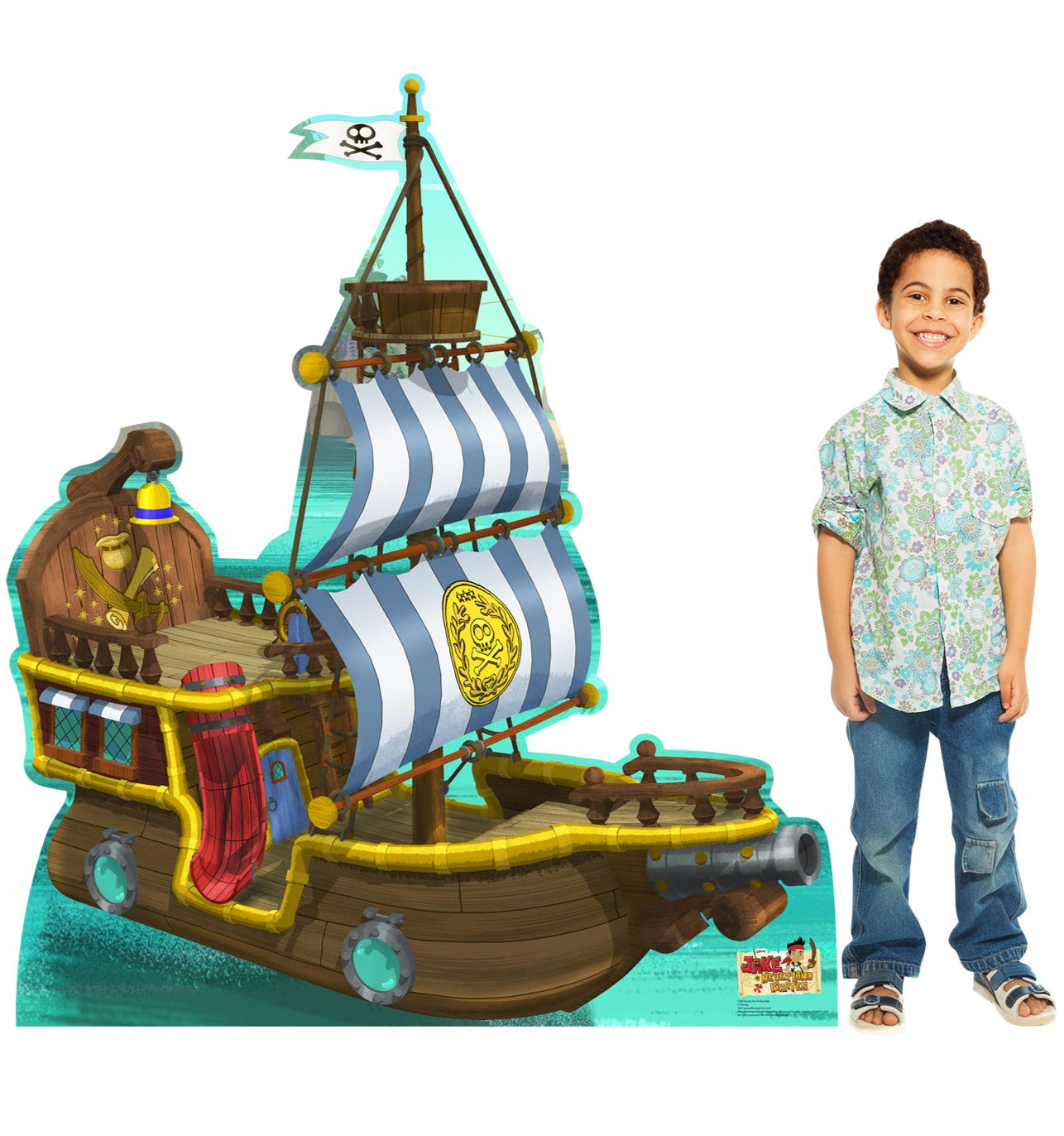 Life-size Bucky Pirate Ship Cardboard Cutout - All Cutouts