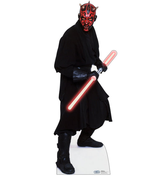 Life-size Darth Maul Cardboard Standup | Cardboard Cutout - All Cutouts