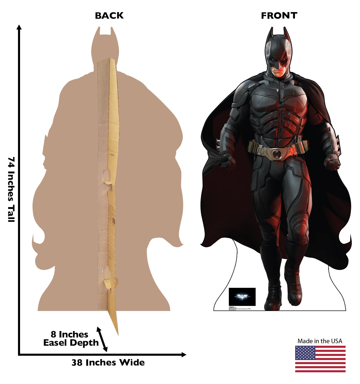 Life-size Batman Dark Knight Rises Cardboard Cutout - All Cutouts
