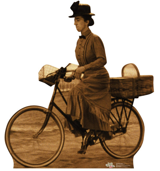 Life-size Miss Gulch on Bike - Wizard of Oz Cardboard Cutout - All Cutouts