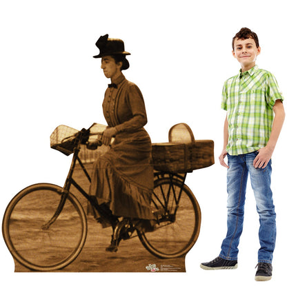 Life-size Miss Gulch on Bike - Wizard of Oz Cardboard Cutout - All Cutouts