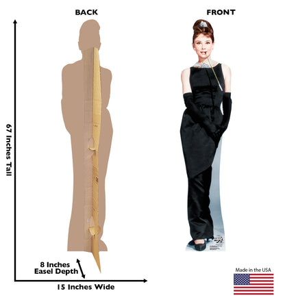 Audrey Hepburn in Breakfast at Tiffany's Cardboard Cutout - All Cutouts