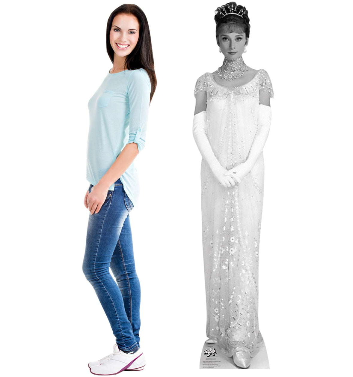 Life-size Audrey Hepburn My Fair Lady 2 Cardboard Cutout - All Cutouts