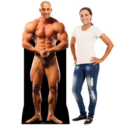 Life-size Muscle Man Stand-in Cardboard Standup | 1270 - All Cutouts