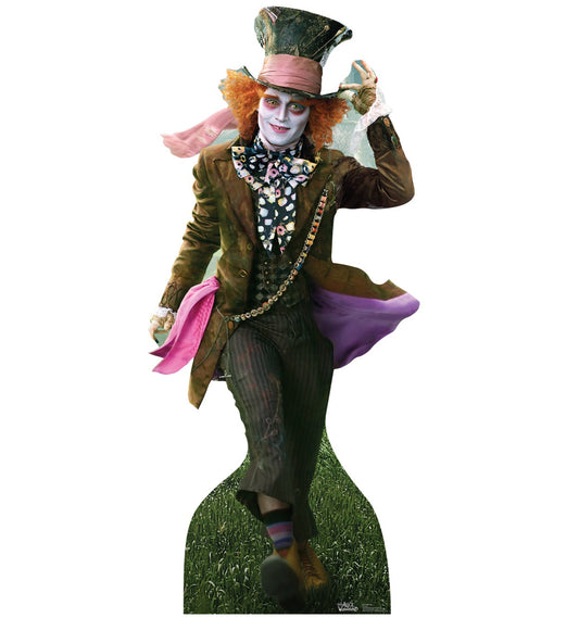 Mad Hatter Alice in Wonderland Life-Size Cardboard Cutout - All Cutouts
