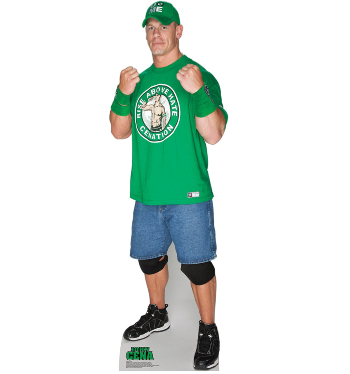 Life-size John Cena Green Shirt Cardboard Cutout - All Cutouts