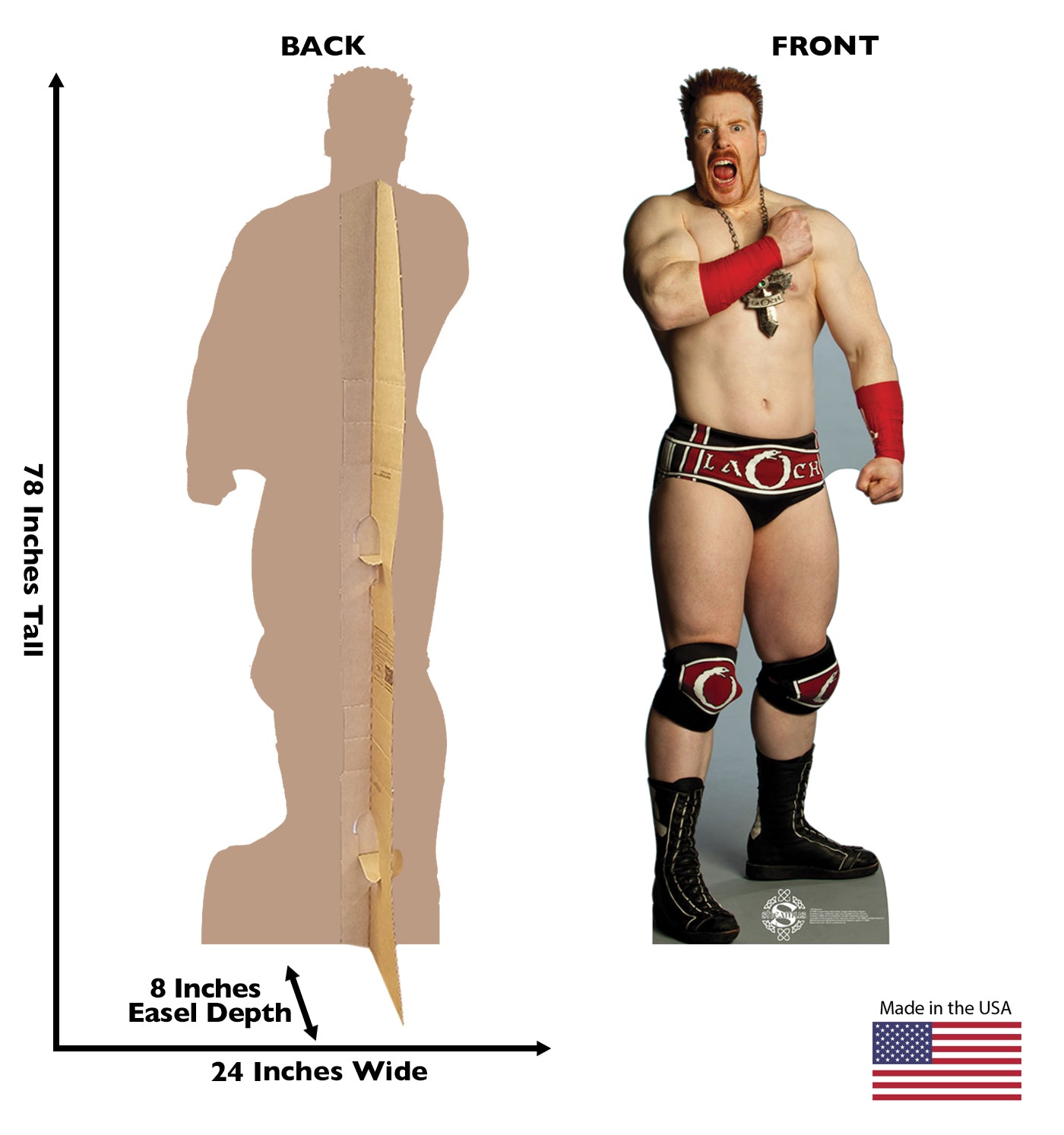 Life-size Sheamus Cardboard Standup | Cardboard Cutout - All Cutouts