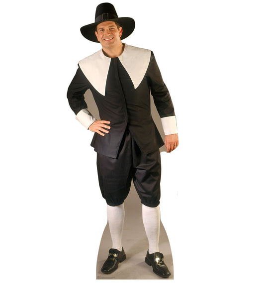 Life-size Pilgrim Man Cardboard Cutout Standee - All Cutouts