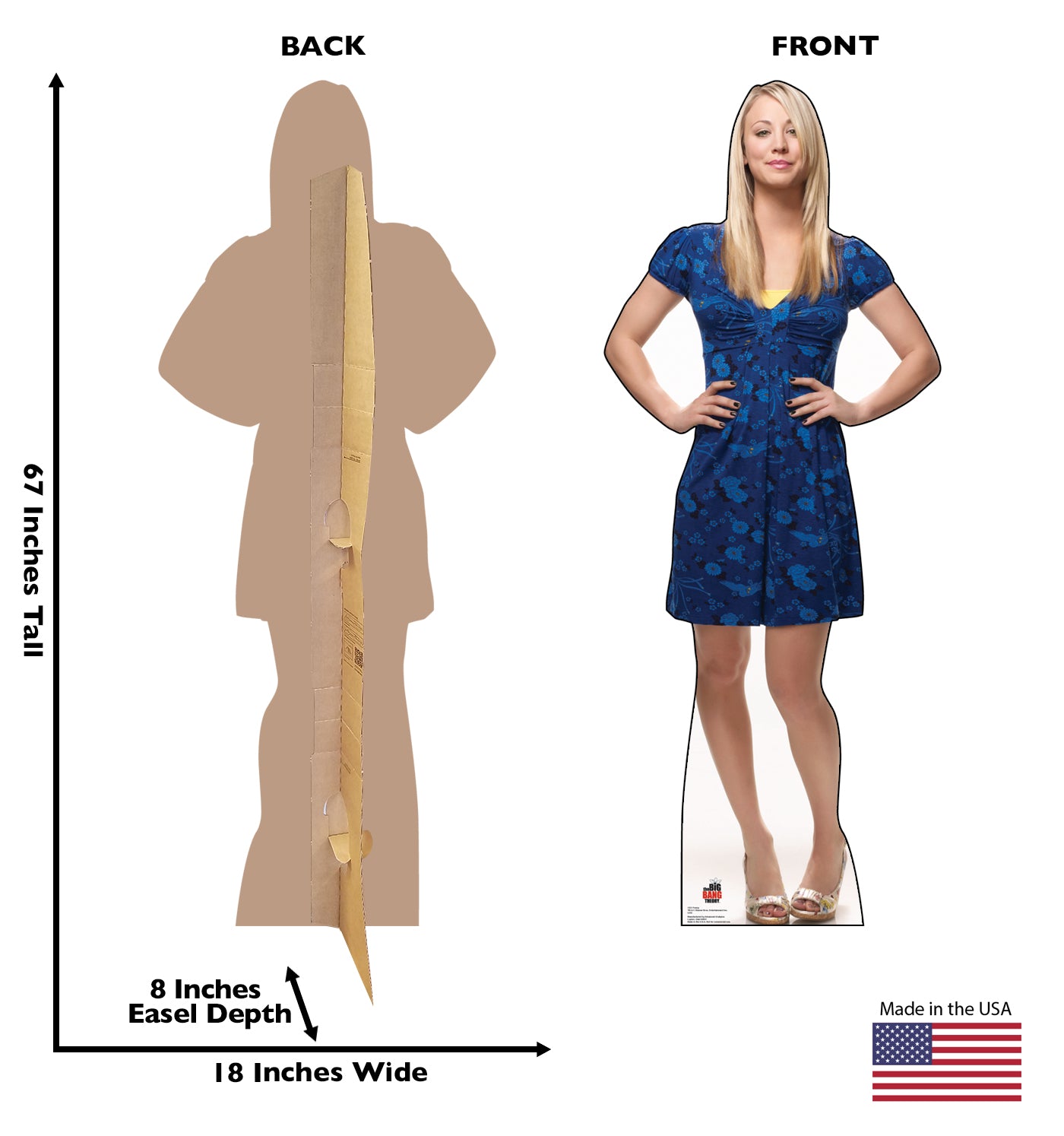 Life-size Penny Big Bang Theory Cardboard Cutout - All Cutouts